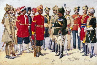 Truppe di servizio imperiale, illustrazione da 